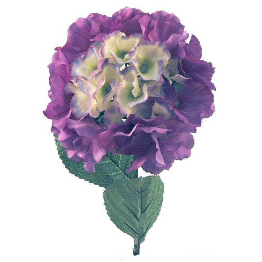 CS21802PU     29 " HYDRANGEA STEM     Purple