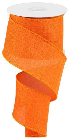 RG1279HW      2.5" x 10yd Royal Burlap   New Orange