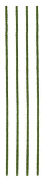 MA200230   20"L x 6mm Chenille Stems    Moss Green