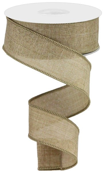 RG1278R2 1.5"X10yd Light Beige Royal Burlap