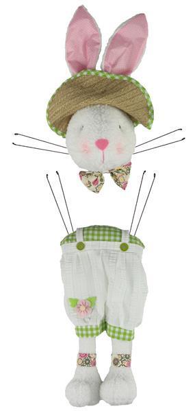 HE7191   2 Piece 32"H Boy Bunny Decor Kit     885673892035