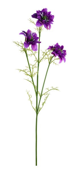 FS380423    27"L Cosmos Spray x 3   Purple