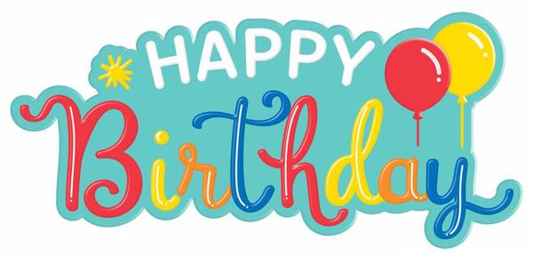 MD108762    12.5"Lx5.75"H Metal Happy Birthday Sign   Blue