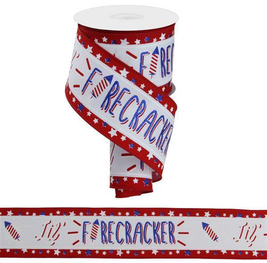 RGE118127     2.5" x 10yd Lil' Firecracker   White/Red/Blue