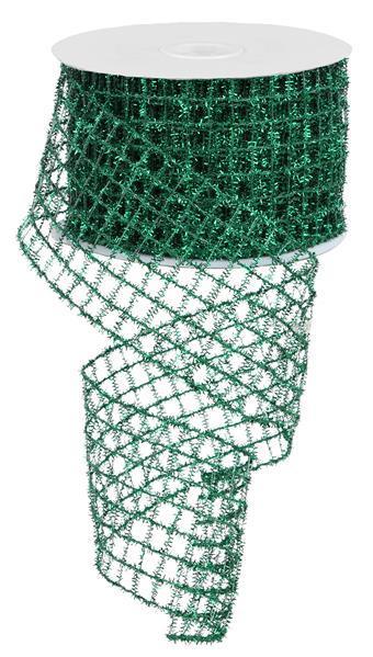 RM997606    2.75" x 10yd Tinsel Mesh      Emerald Green