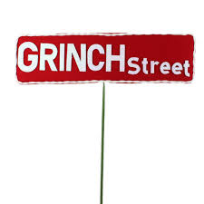 229094 6X21 Grinch Street Sign