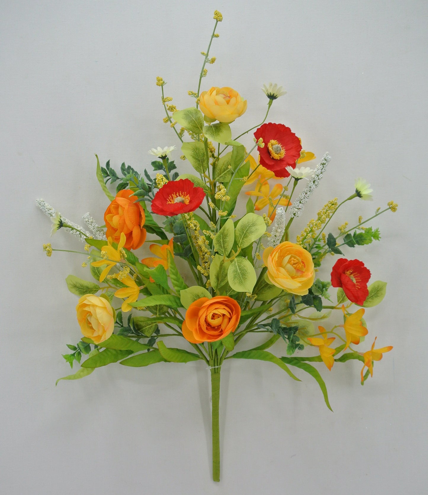 40020    18" Mixed Ranunculus Poppy