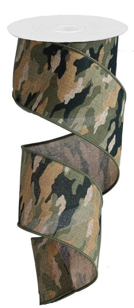 RG1251   2.5" x 10yd Camouflage/Royal   Camouflage