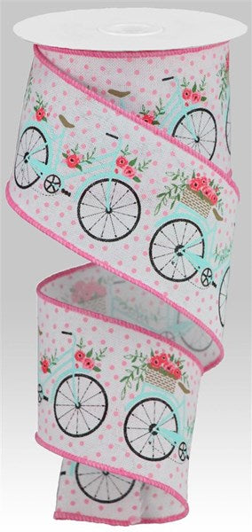 RGA164027 2.5"X10yd Bicycle on Royal White/Multi