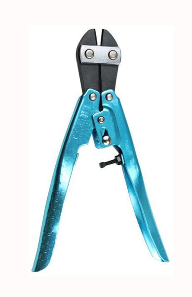 MT1069      8.25”L Straight Head Cutter  Turquoise