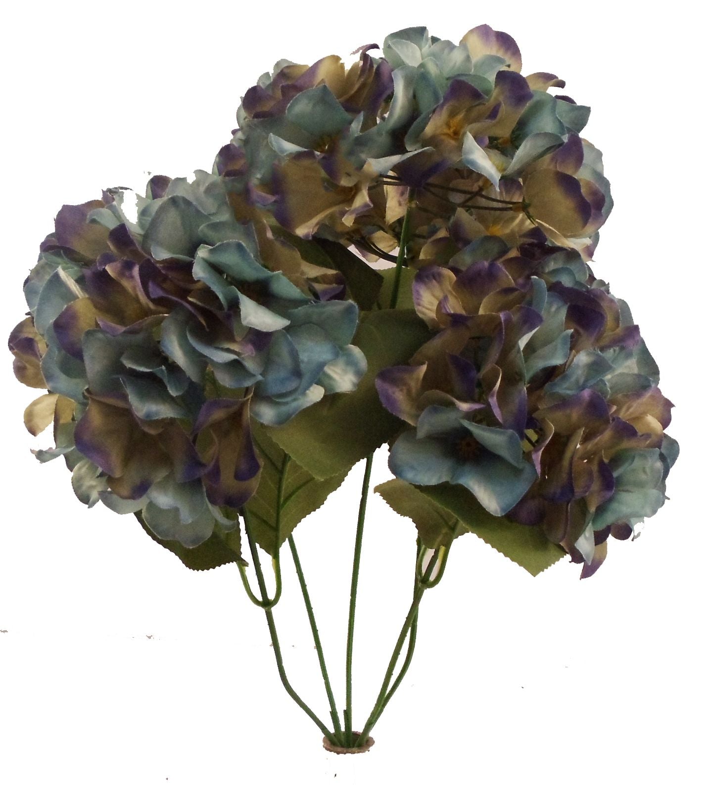 CS25006-TUR     X5 HYDRANGEA BUSH    Turquoise