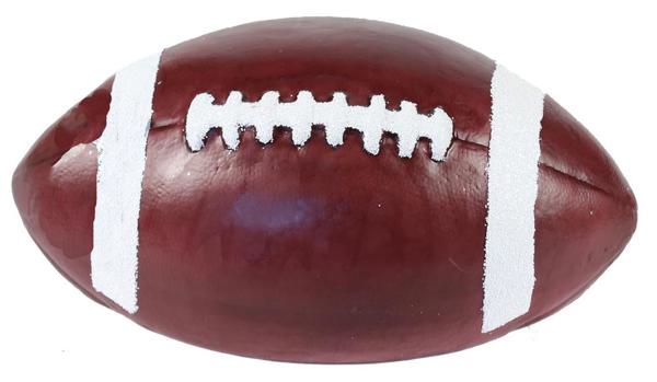 MZ2056     11"L Football   Natural Brown