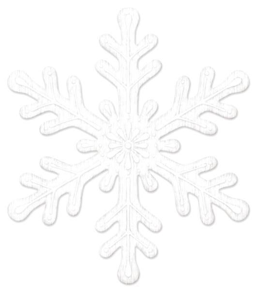 MD1197   12"H x 10.5"L Metal/Embossed Snowflake  White/Lt Grey