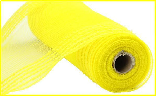 RY811429     10.25" X 10Yd Drift/Pp Wide Border Mesh     Yellow