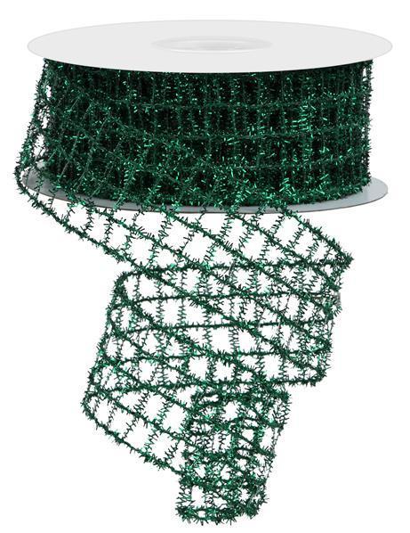 RM997506       1.5" x 10yd Tinsel Mesh     Emerald Green